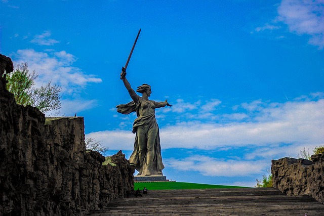 image from Mamayev Kurgan Statue Volgograd